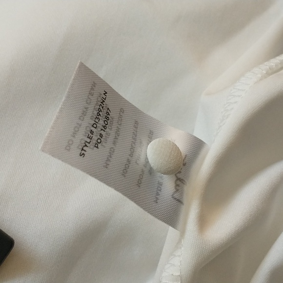 NWT Lulu's white ruffled open back dress M - Picture 10 of 10